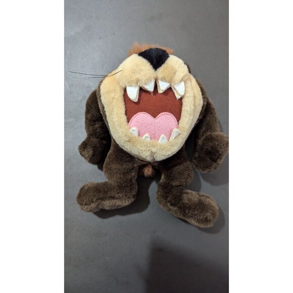 Vintage 1996 Looney Tunes Tazmanian Devil Plush Toy ACE Play by Play 10" - Picture 4 of 7